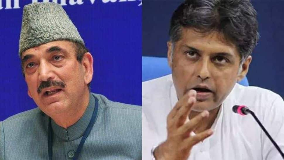 Punjab polls: Ghulam Nabi Azad, Manish Tewari’s names missing from Congress star campaigners’ list