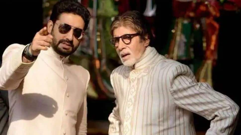 Amitabh Bachchan&#039;s sweet wish for son Abhishek on 46th birthday proves they&#039;re the cutest father-son duo