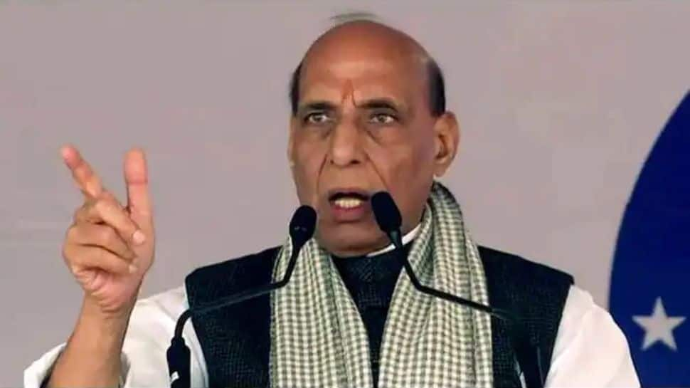 He believes whatever he reads on China: Rajnath Singh slams Rahul Gandhi in UP