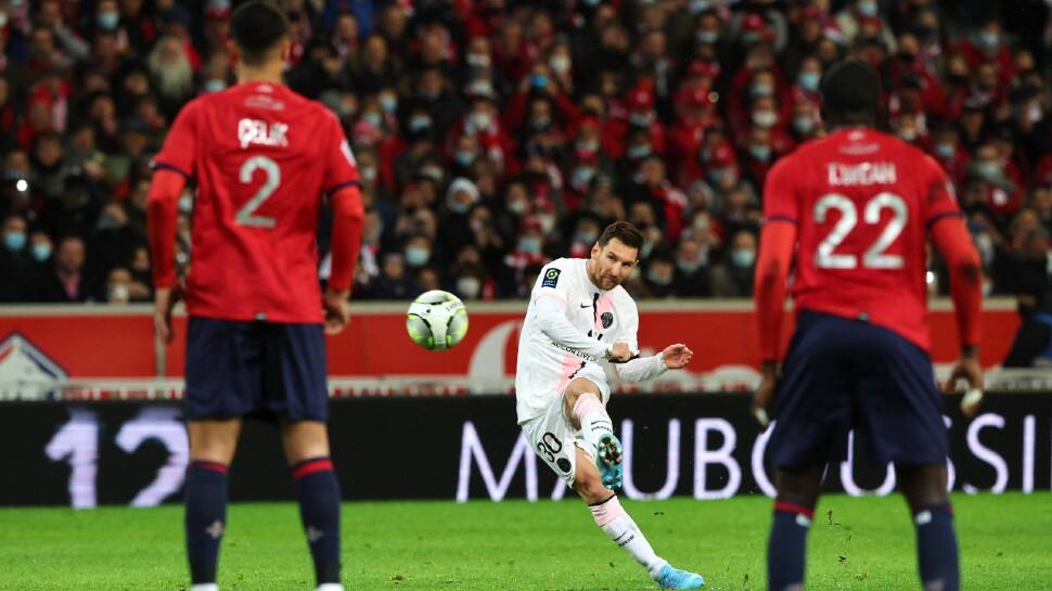 Lionel Messi and Kylian Mbappe on target as PSG hammer Lille in Ligue 1 match