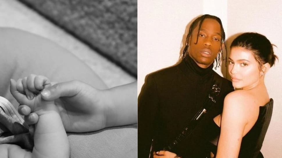 Kylie Jenner welcomes second child with Travis Scott, shares FIRST baby photo!