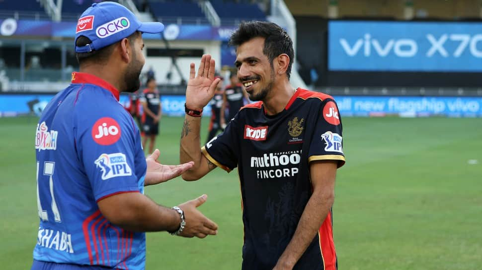 Leg-spinner Yuzvendra Chahal was the 2nd highest wicket-taker for RCB in IPL 2021 with 18 wickets in 15 games. Chahal also struck form against West Indies in first ODI and RCB are expected to big heavily for him. (Photo: BCCI/IPL)