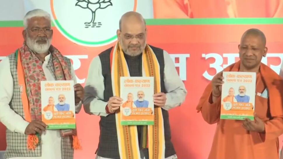 Assembly election 2022: Amit Shah releases BJP's Lok Kalyan Sankalp Patra for UP polls