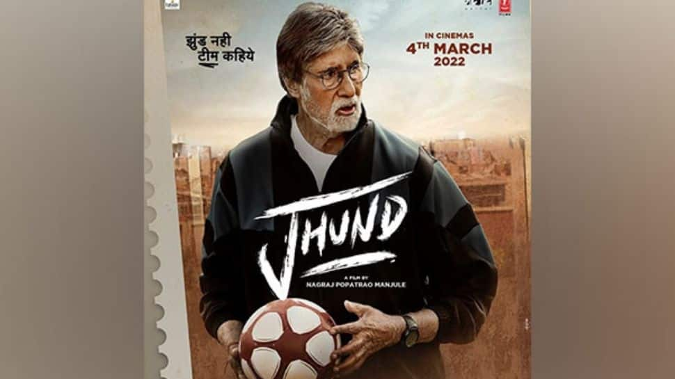 Amitabh Bachchan unveils &#039;Jhund&#039; teaser 