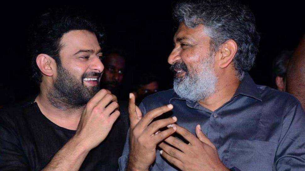 Prabhas gets mobbed at airport, SS Rajamouli rushes to his rescue- Watch viral video!