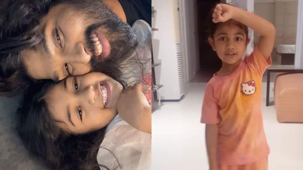 Allu Arjun&#039;s daughter joins Kacha Badam trend and it&#039;s the cutest thing you&#039;ll see today: Watch