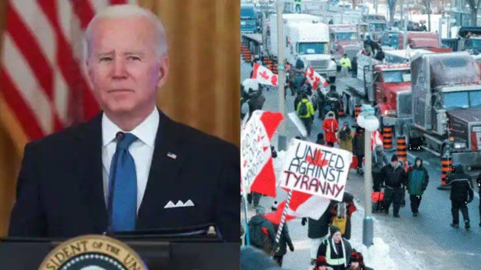 White House reacts to Canada truckers&#039; protest; Know why the US is worried