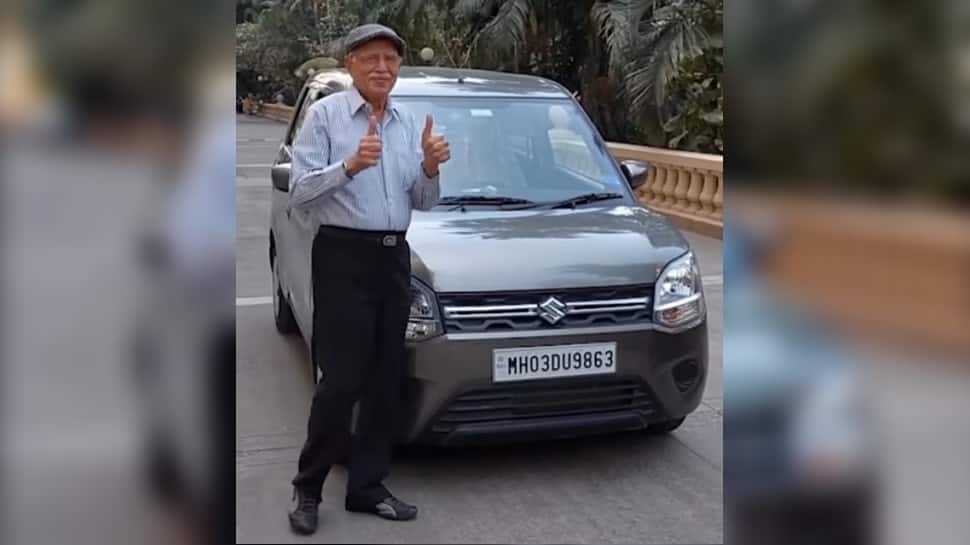 Kids fulfil 83-year-old father&#039;s dream, gifts him brand new Maruti Suzuki Wagon R