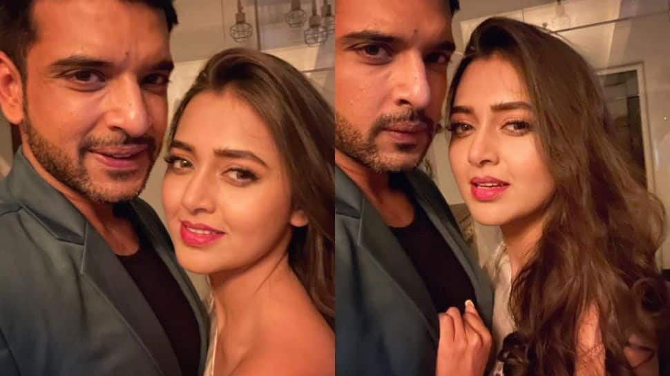 Naagin 6 premiere: Karan Kundrra and his 'ladoo' Tejasswi Prakash celebrate, see pics