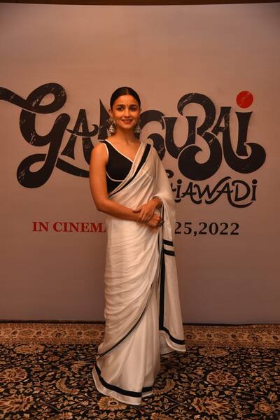 Alia Bhatt promotes her upcoming film Gangubai Kathiawadi