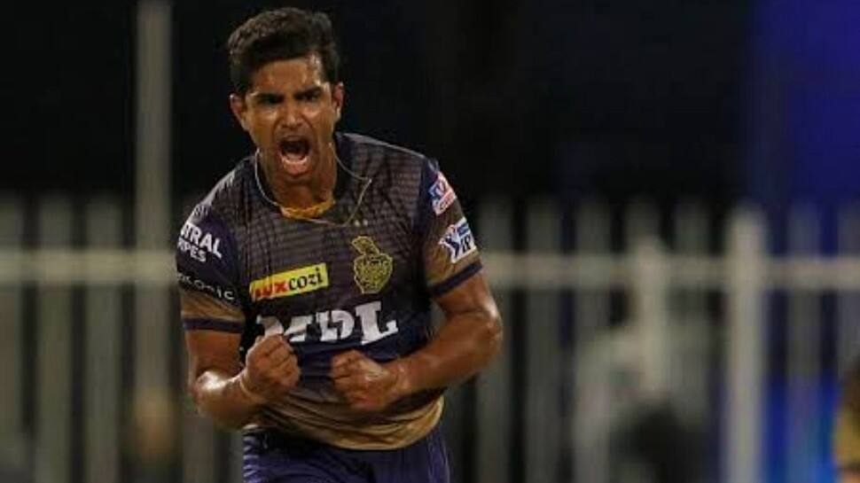 Pacer Shivam Mavi returned to the Kolkata Knight Riders team as he was bought at the IPL 2022 mega auction for Rs 7.25 crore. The 23-year-old's base price was Rs 40 lakh. (Source: Twitter)