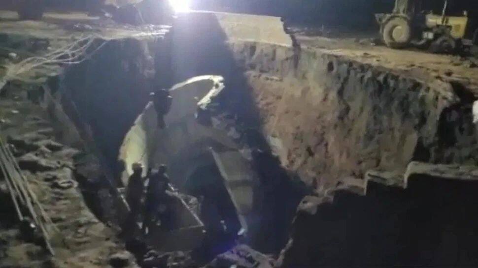 Under-construction tunnel in Madhya Pradesh caves in; 7 labourers rescued, 2 still trapped