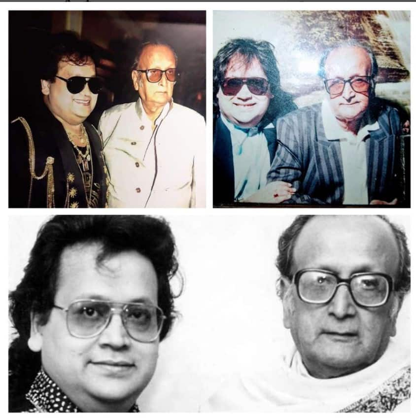 Bappi Da with his father