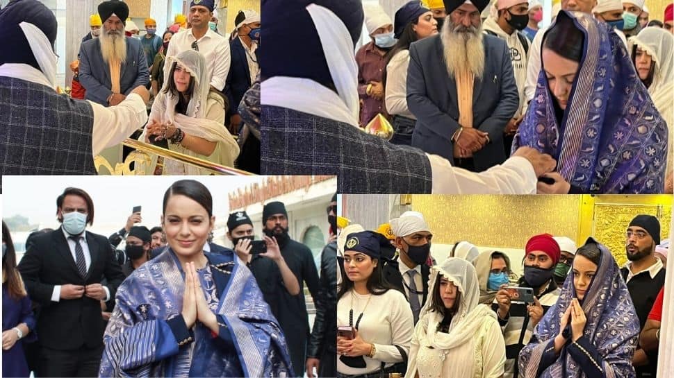 Kangana Ranaut and Ekta Kapoor visit Bangla Sahib Gurudwara on Lock Upp trailer launch day – See Pics!