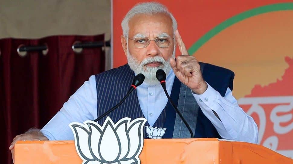 AAP photocopy of Congress, both ‘pretending’ to fight: PM Narendra Modi in Punjab’s Pathankot