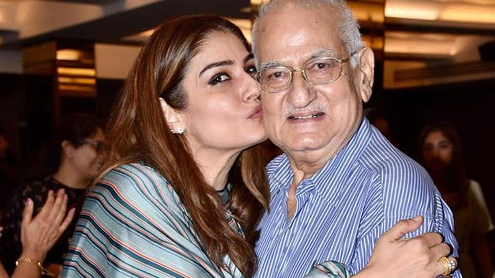 Raveena Tandon shares heartfelt note remembering father Ravi Tandon on his birth anniversary!