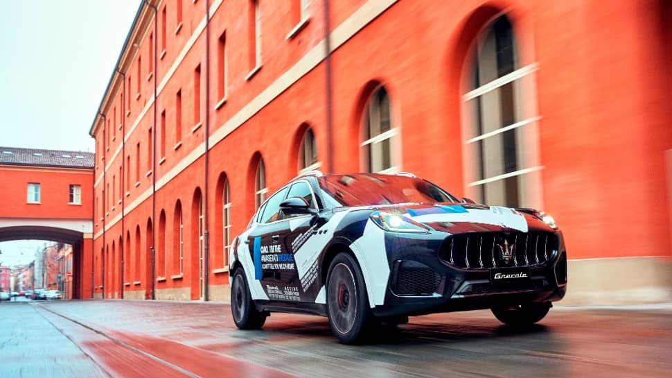 New Maserati Grecale SUV teased with new camo ahead of launch