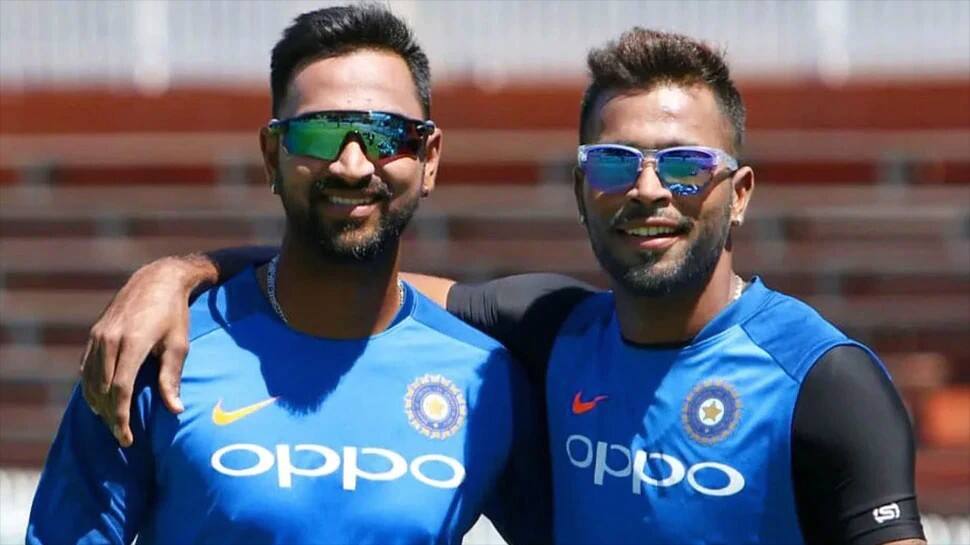 Hardik and Krunal Pandya's late father Himanshu used to run a small car finance business in Surat which he shut down and shifted to Baroda to help in development of cricket career of his sons. Hardik now has a Rs 15 crore contact with Gujarat Lions while Krunal was bought by Lucknow Super Giants for Rs 8.25 crore. (Source: Twitter) 