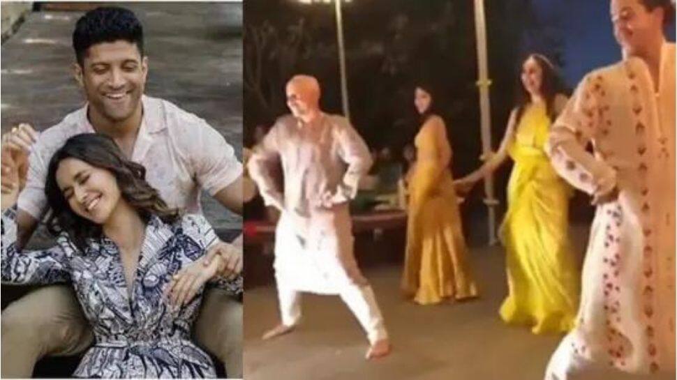 Shibani Dandekar-Farhan Akhtar&#039;s wedding: Anusha, Rhea groove to ‘Mehendi Laga Ke Rakhna’ – Watch!