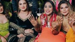 Afsana Khan is all smiles in her pre-wedding festivities pics