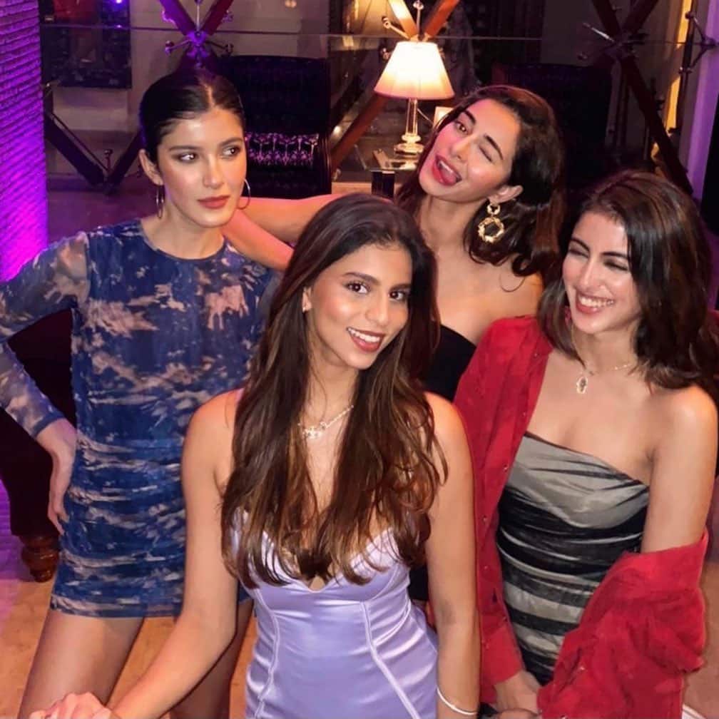 Navya Naveli, Suhana Khan, Ananya Panday and Shanaya Kapoor are still good friends