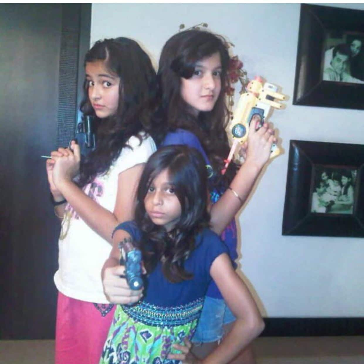 Suhana, Ananya and Shanaya attended the same school