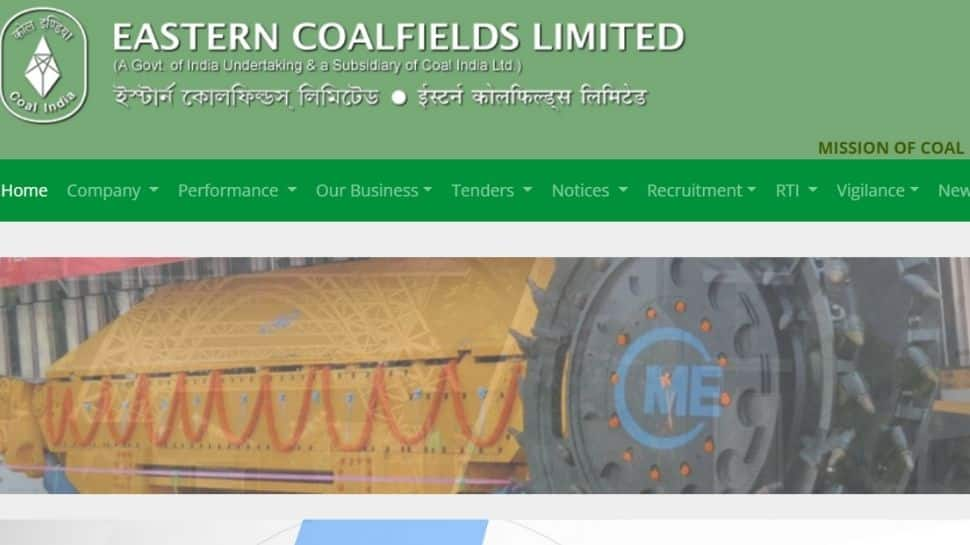 ECL Recruitment 2022: Vacancies for 313 Mining Sardar posts, apply at easterncoal.gov.in