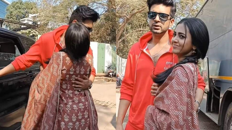 Naagin 6: Karan Kundrra visits ladylove Tejasswi Prakash at shoot, sets MAJOR boyfriend goals