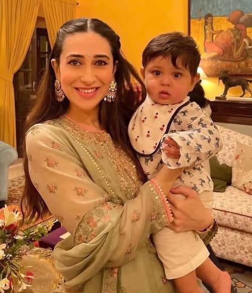 Karisma Kapoor and Jeh 