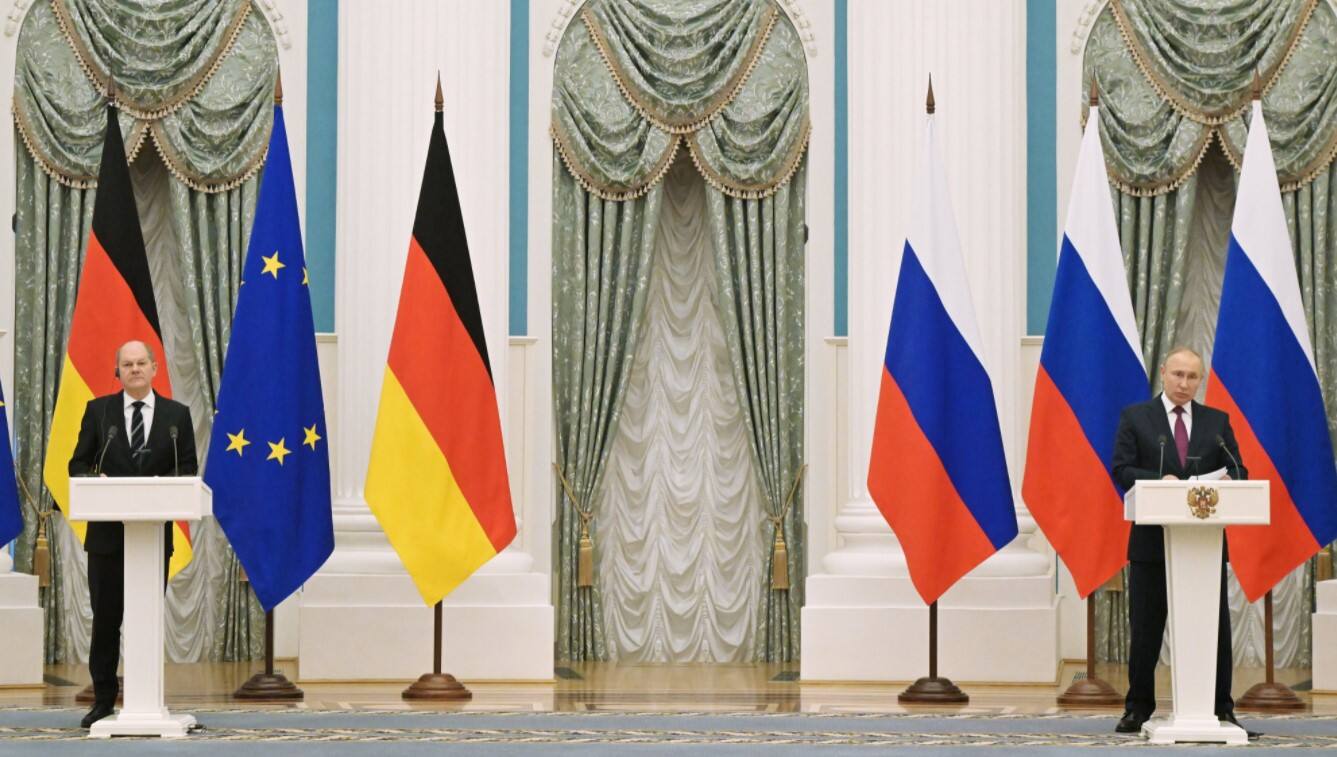 German Chancellor Olaf Scholz also visited Russia and met Putin