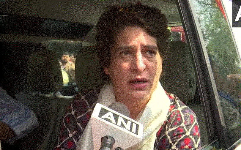 Priyanka Gandhi holds roadshow in Lucknow, slams PM Narendra Modi, CM Yogi Adityanath