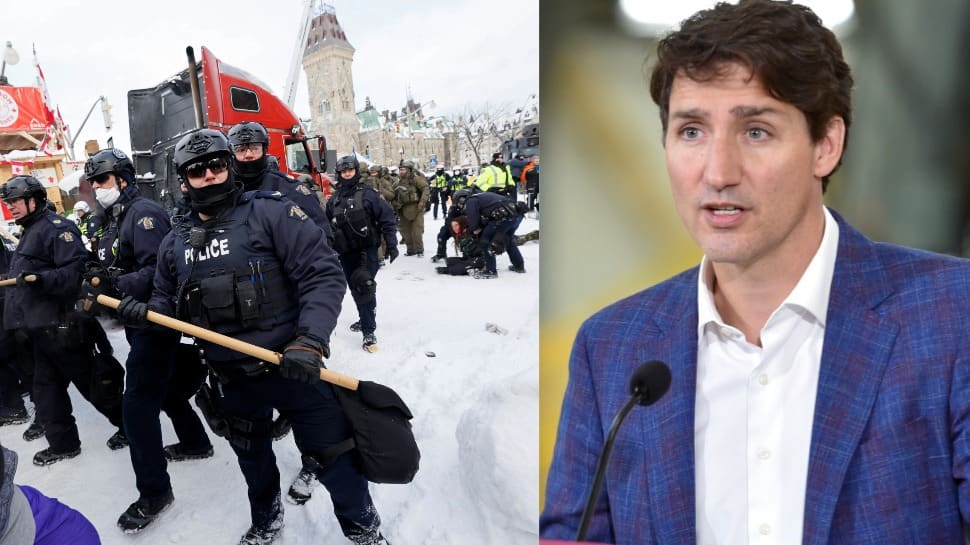 Truckers&#039; protests: Canada emergency powers still needed, says Trudeau citing signs of new blockade