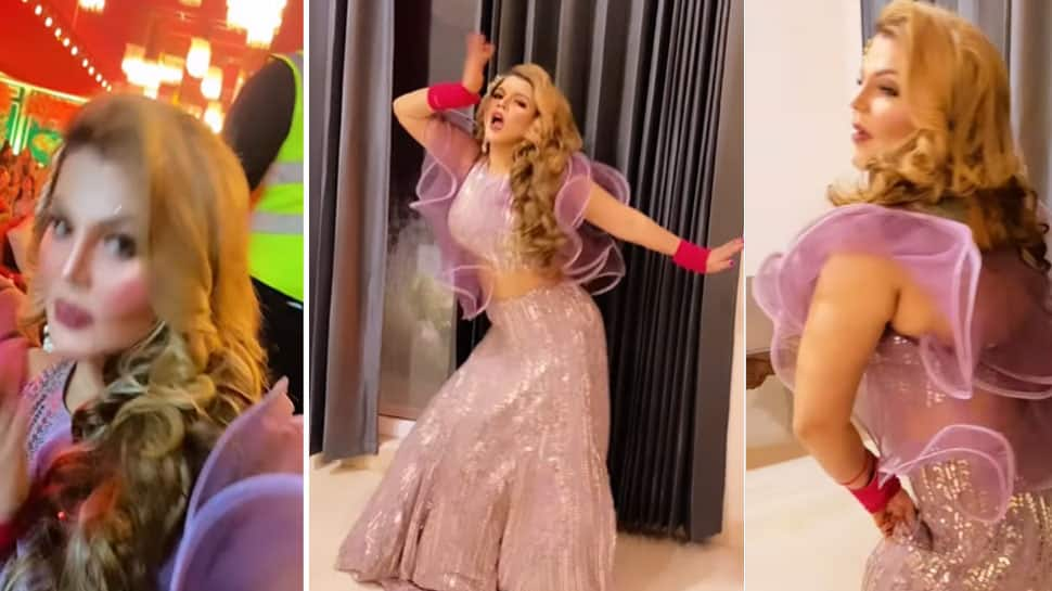 Rakhi Sawant&#039;s sizzling dance on &#039;Pushpa&#039; actress Rashmika Madanna&#039;s Saami Saami song goes viral - Watch 