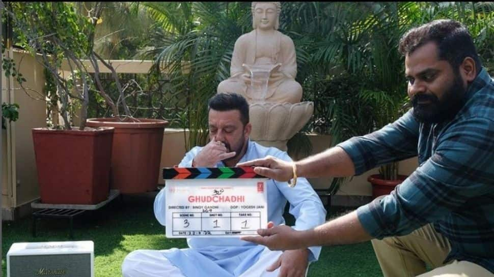 Sanjay Dutt starts shooting for &#039;Ghudchadhi&#039; - See Pic!