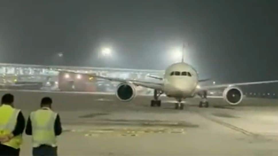 Air India flight ferrying Indian citizens from Ukraine arrives in New Delhi