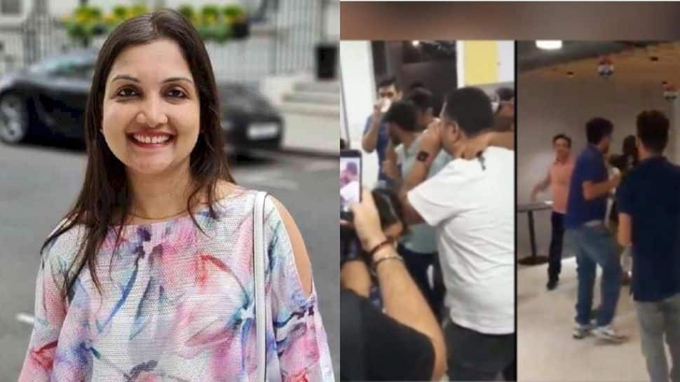 Ashneer Grover&#039;s wife Madhuri posts videos of BharatPe officials allegedly drinking in office