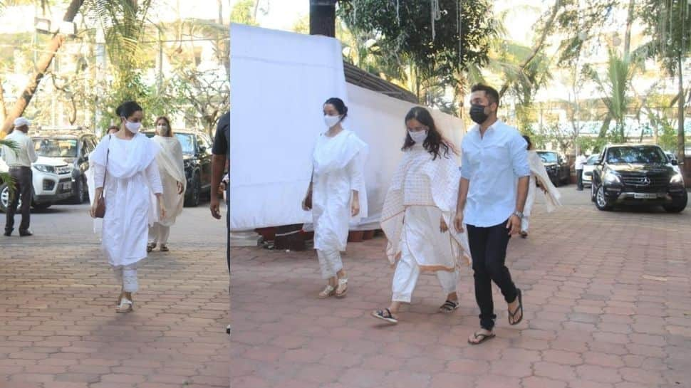 Shraddha and family were also seen at the meet