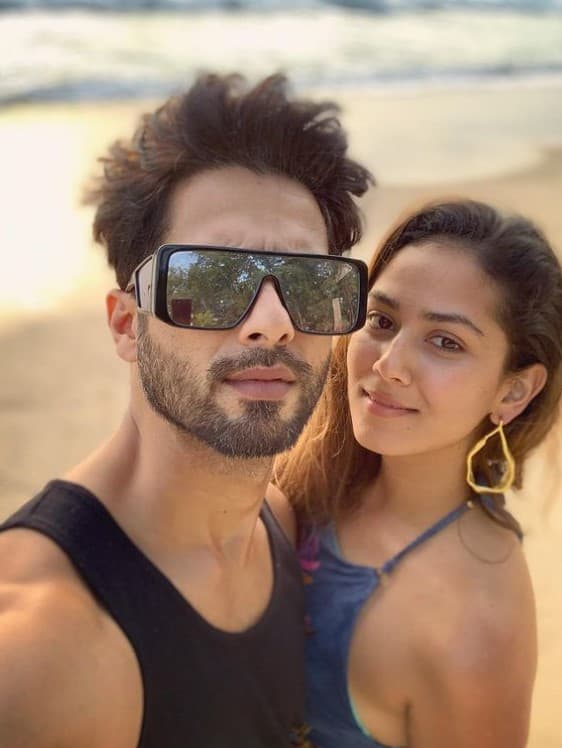 Both Shahid and Mira enjoy visiting the beach