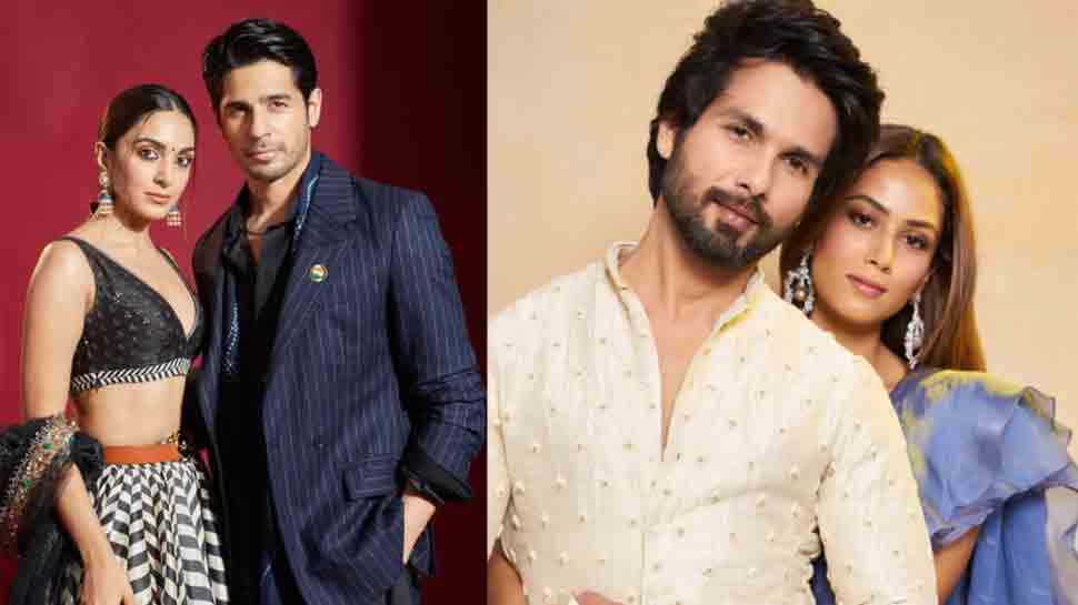 B-Town rumoured lovebirds Sidharth Malhotra-Kiara Advani spotted at Shahid Kapoor's birthday celebrations