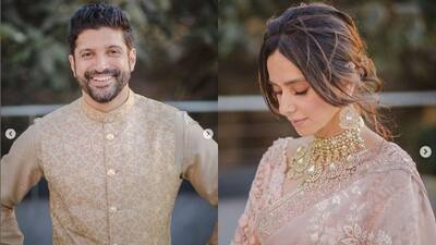 Farhan and Shibani shared fresh pics from their wedding album