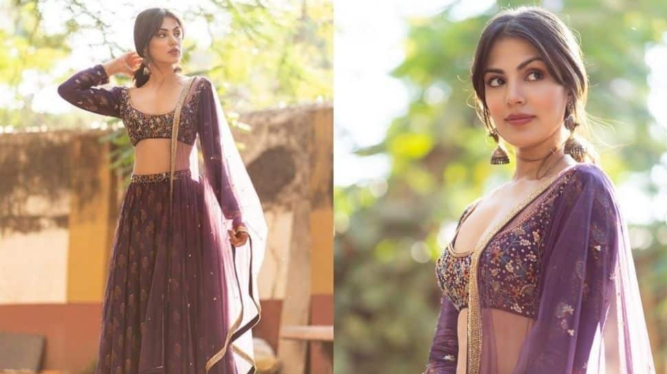 Rhea Chakraborty looks stunning as she channels her inner 'butterfly'