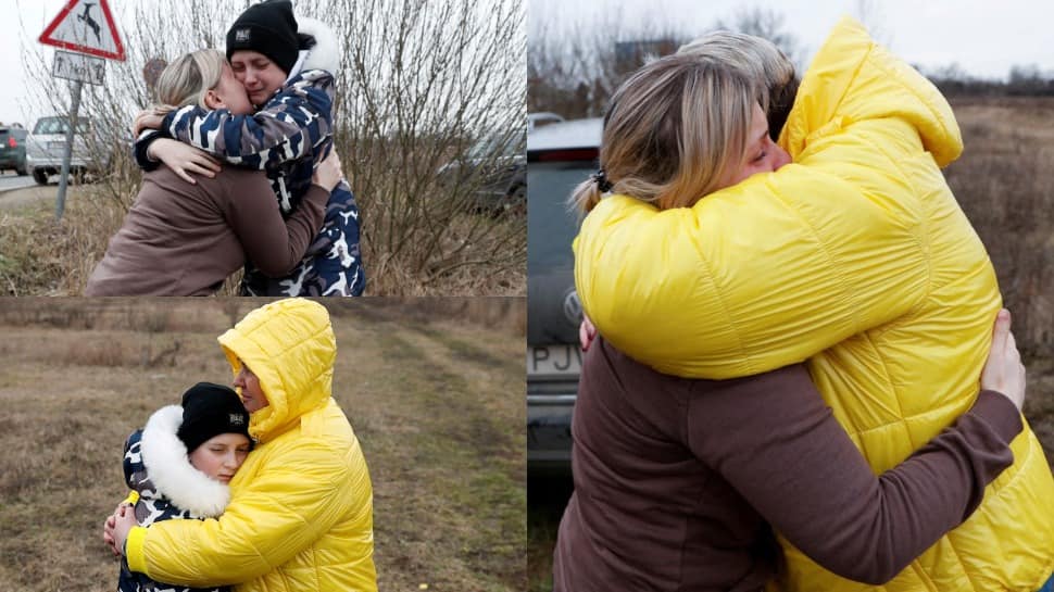 Au milieu de l’invasion russe, une femme réunit des enfants avec leur mère à la frontière ukrainienne |  Nouvelles du monde