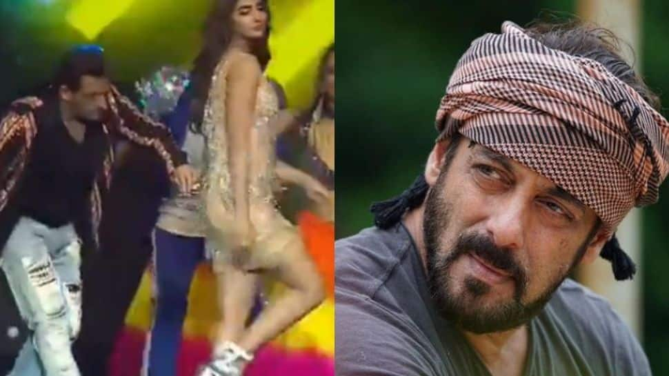 Watch Salman Khan Trolled For Failed Jumme Ki Raat Step With Pooja Hegde Netizens Ask What