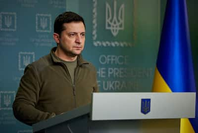 Volodymyr Zelenskiy swept to power in 2019