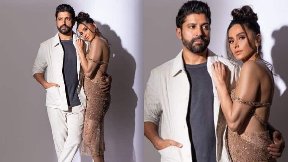 Mr and Mrs Akhtar's drool-worthy photoshoot, Farhan and Shibani can't keep their hands off each other
