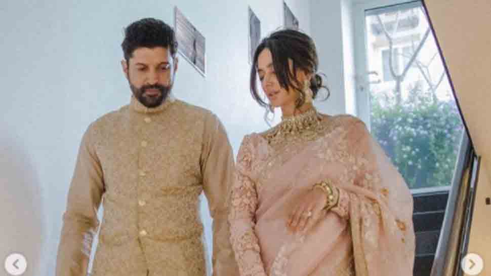 &#039;Dulhan&#039; Shibani Dandekar flaunts her wedding date tattoo days after tying knot with Farhan Akhtar