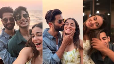 Ananya Panday parties with Shahid Kapoor, Ishaan Khatter