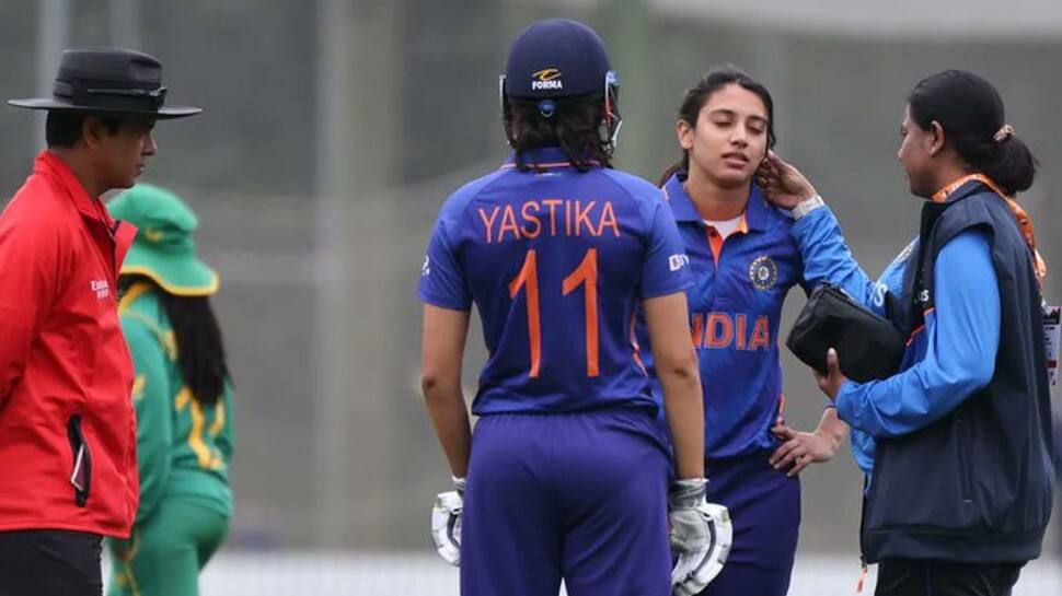 Women&#039;s ODI World Cup 2022: Smriti Mandhana cleared to continue campaign after blow to head