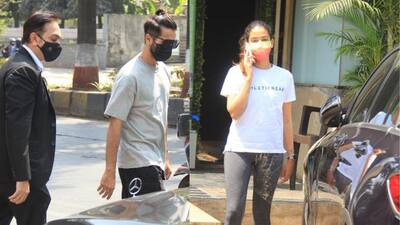Mira Rajput and Shahid Kapoor turn workout buddies