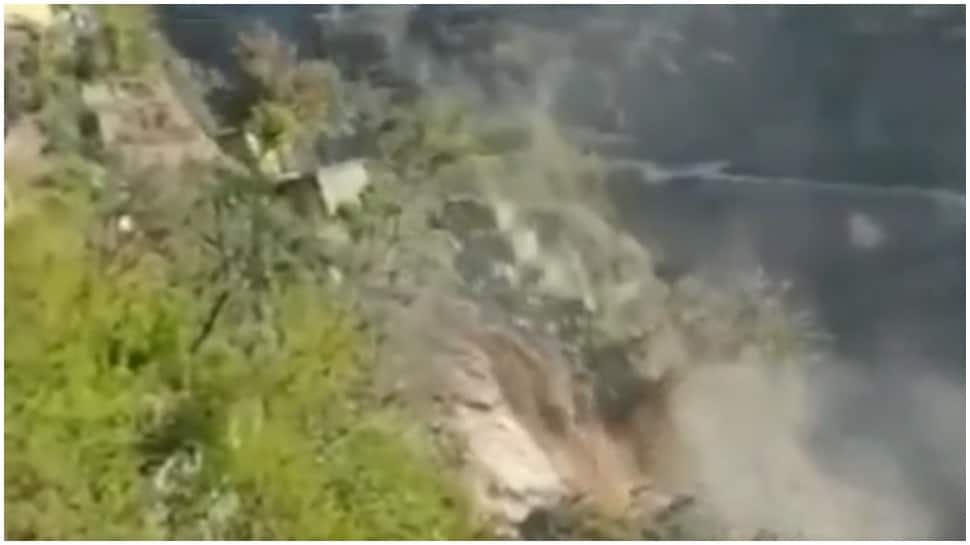Uttarakhand: Landslide occurs in Rudraprayag’ Sari village- Watch